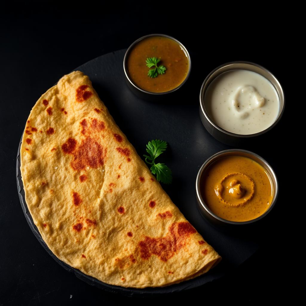 Ghee Roast Masala Dosa
